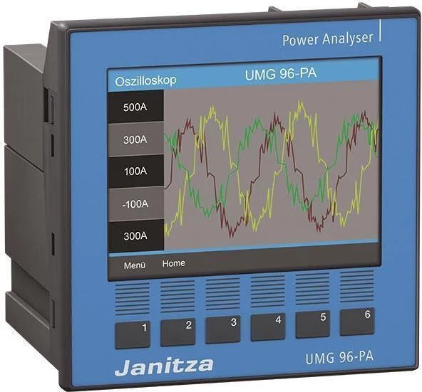 Janitza UMG 96-PA modulārais universālais mērierīce