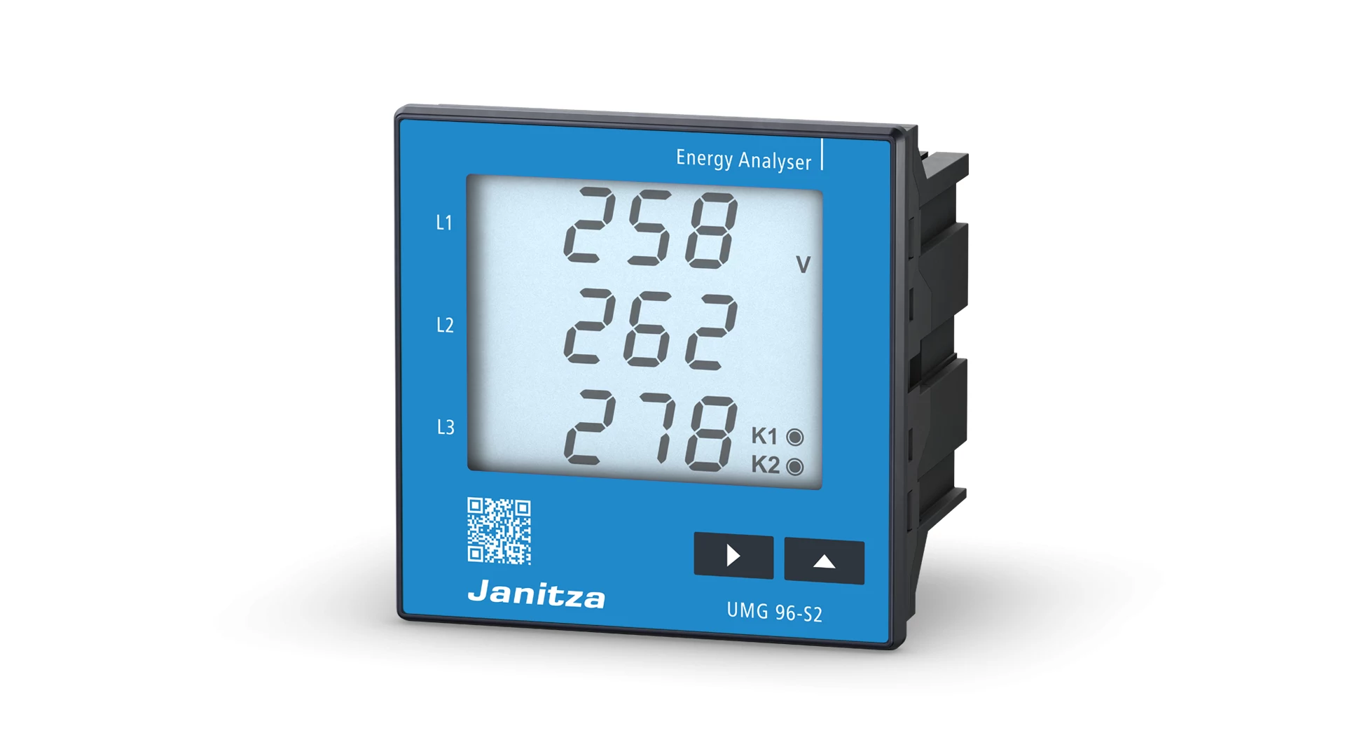 Janitza UMG 96-S2 ar apgaismojumu 90-265V
