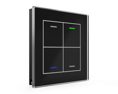 MDT Glass Push-button II Light 4-fold