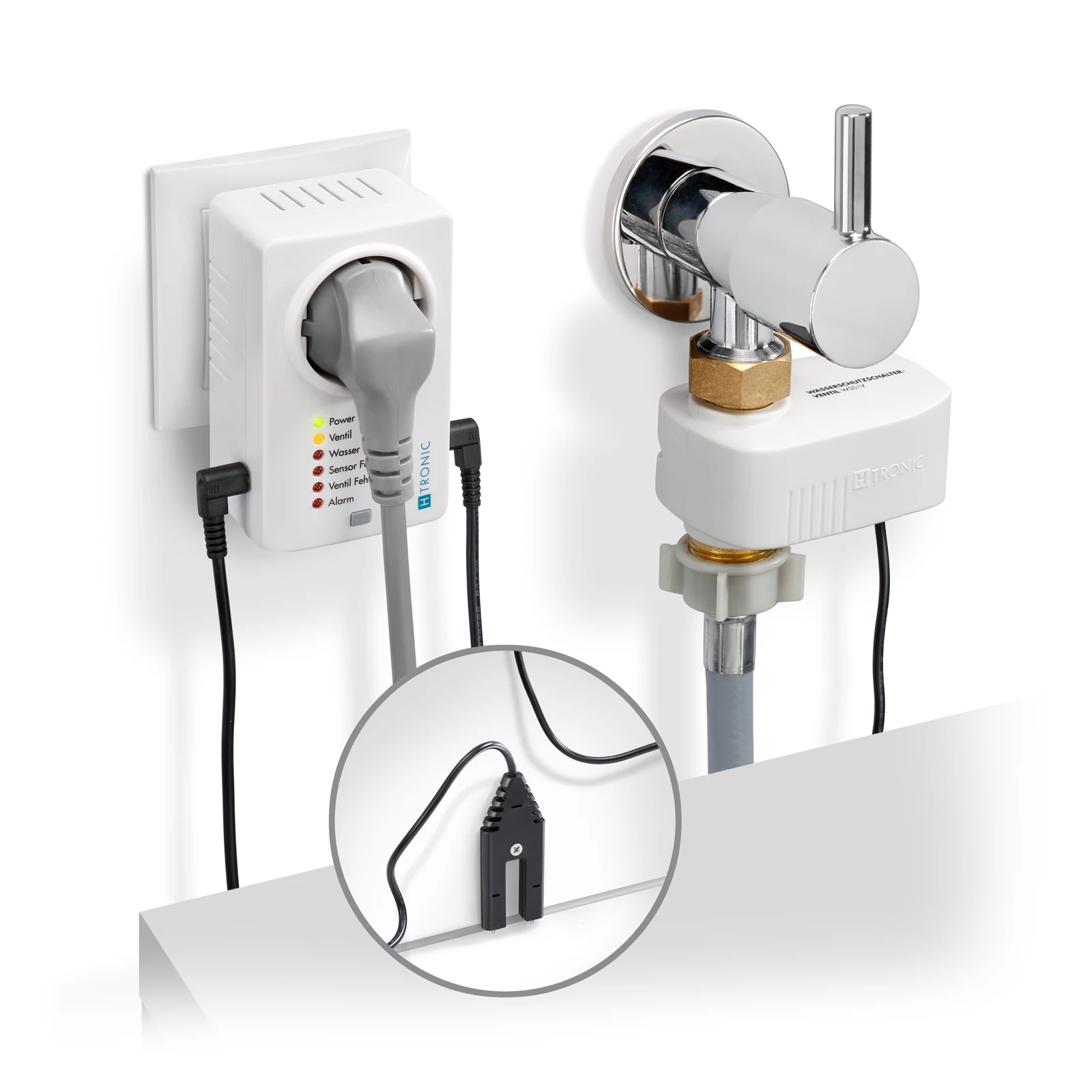 H-Tronic 1114725 tīkla barošanas ūdens detektors
