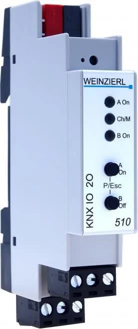 Weinzierl KNX IO 510.1 komutācijas