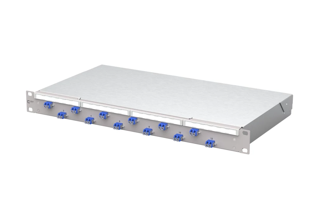 METZ mecatech VIK 12xLC-D OS2 optiskās