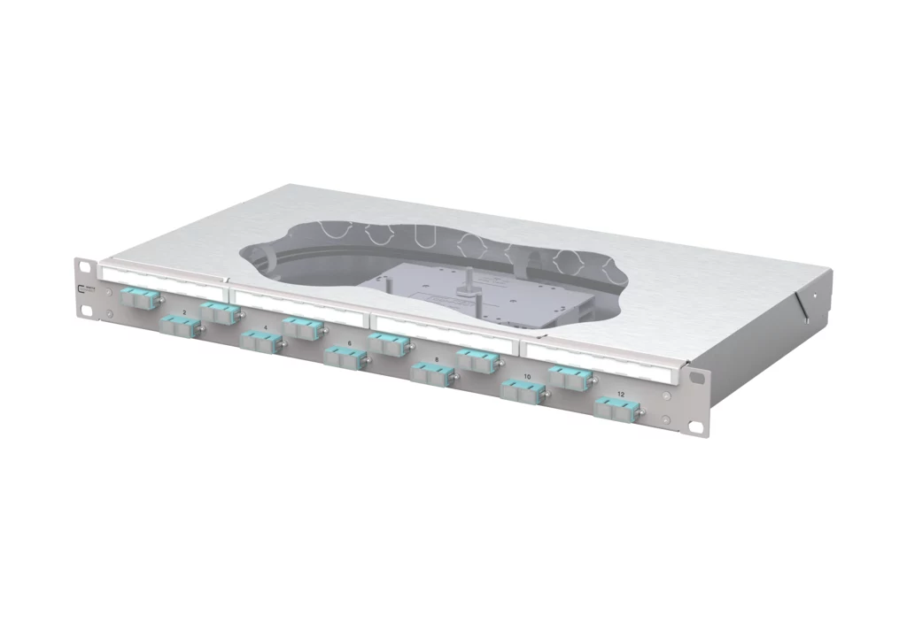 METZ CONNECT Splice Patch Panel 12xSC