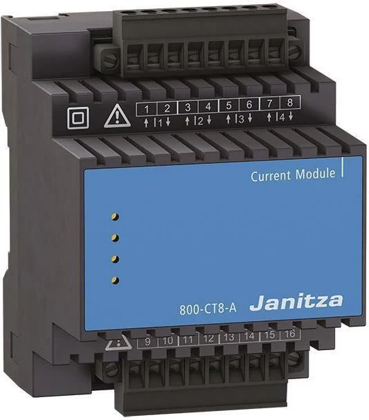 Janitza 800-CT8-A daudzkanālu strāvas mērīšanas modulis