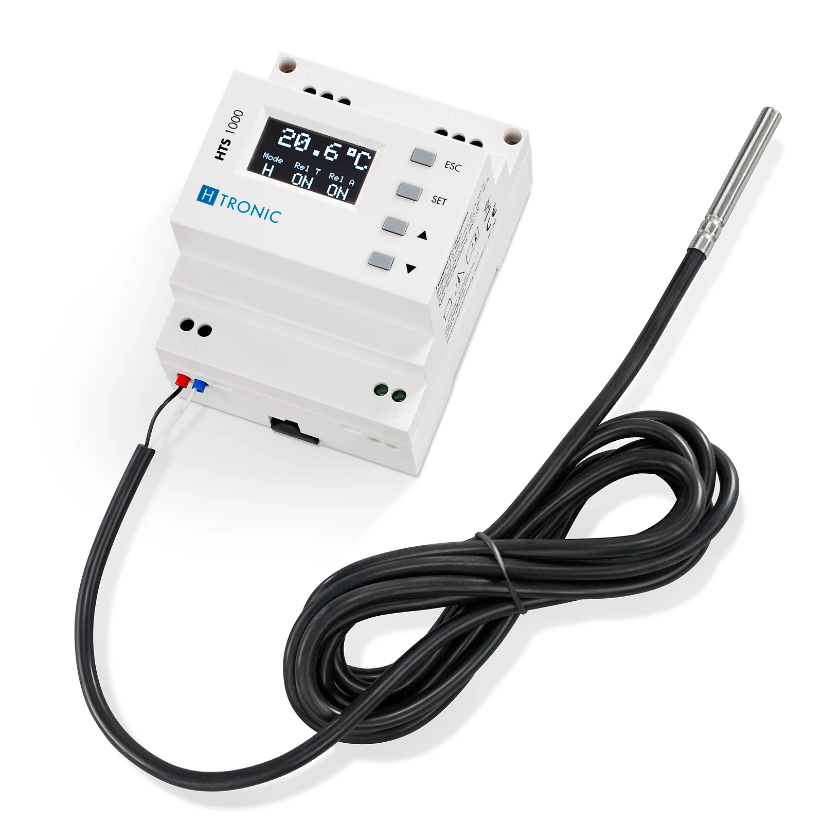 H-TRONIC HTS 1000 DIN sliedes temperatūras