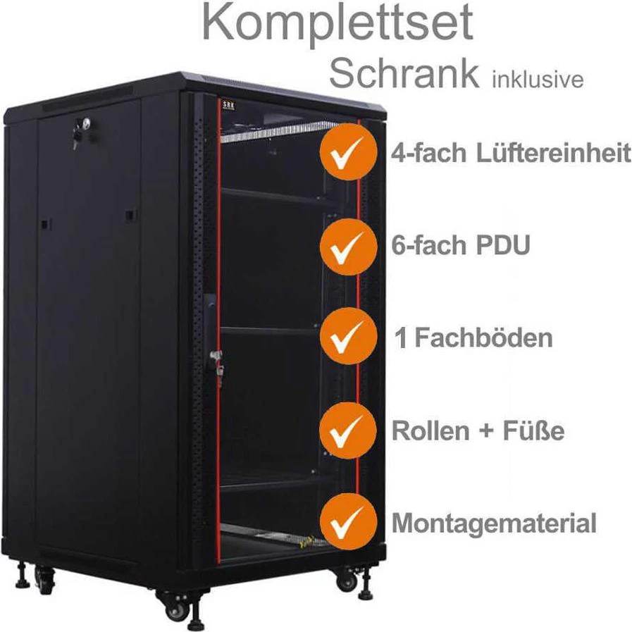IT-BUDGET 19 inch tīkla skapis SRK
