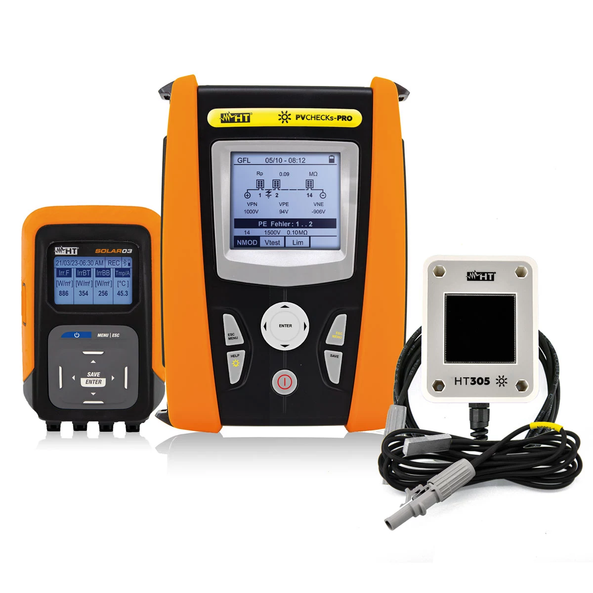 HT INSTRUMENTS PV-CHECKs ProPlus PV testeris