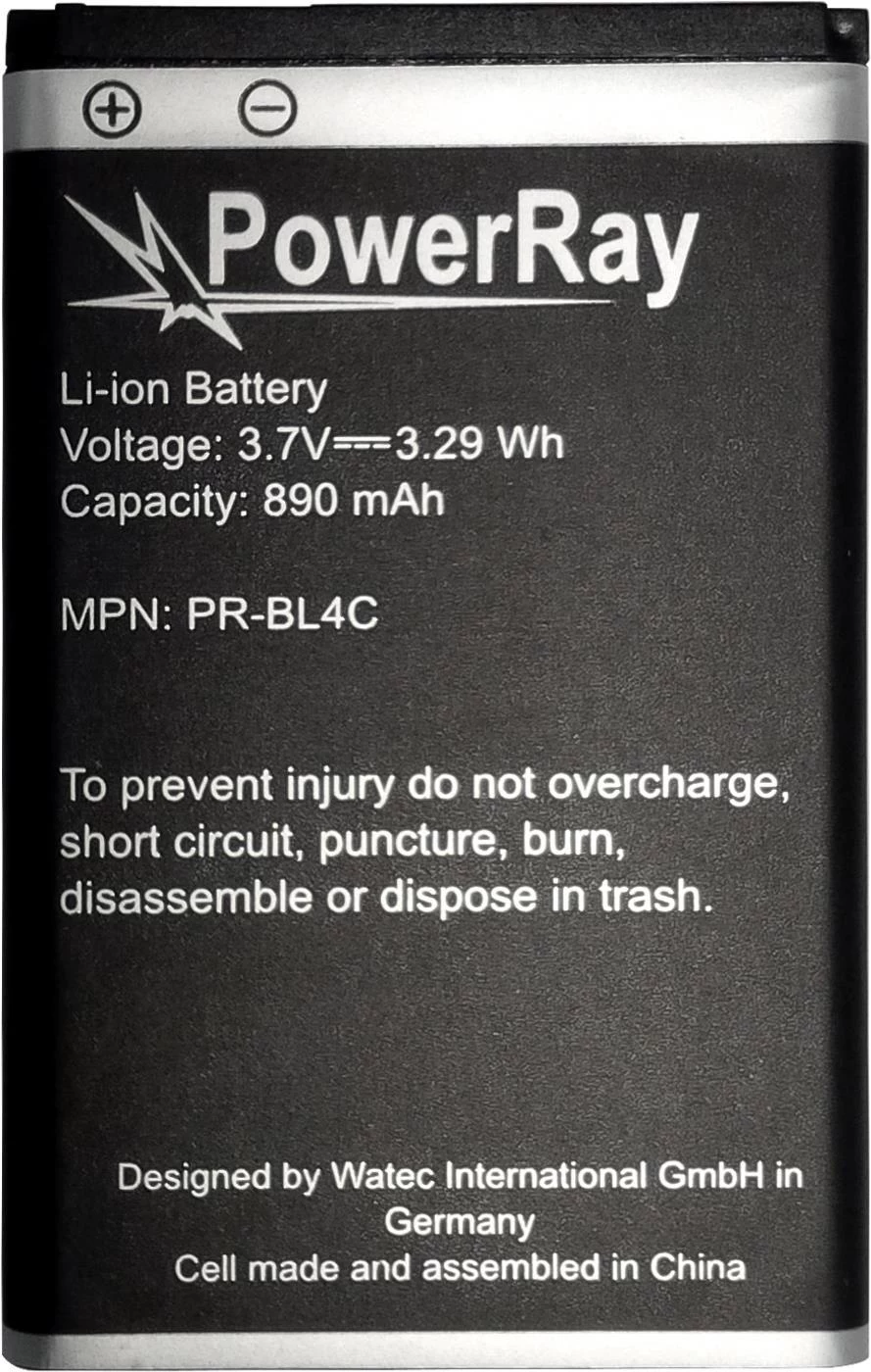 PowerRay PR-BL4C 890 mAh Li-ion akumulators