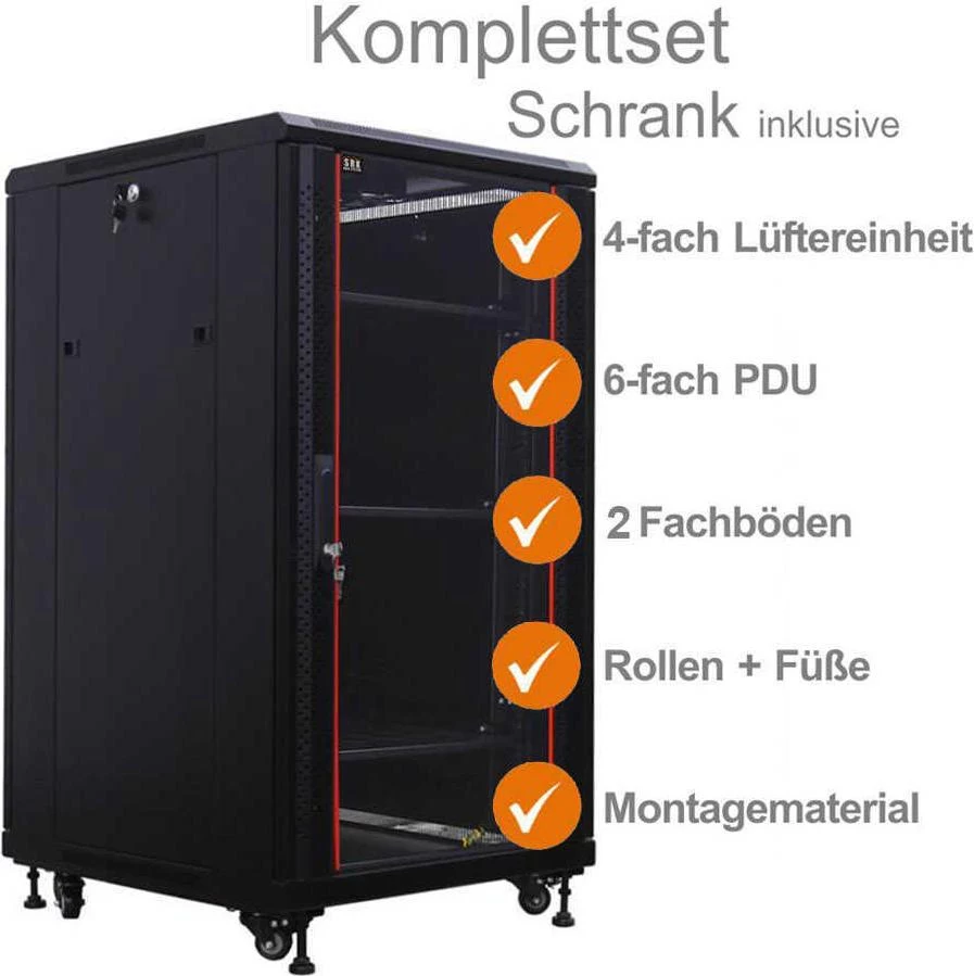 IT-BUDGET 19 inch tīkla skapis SRK