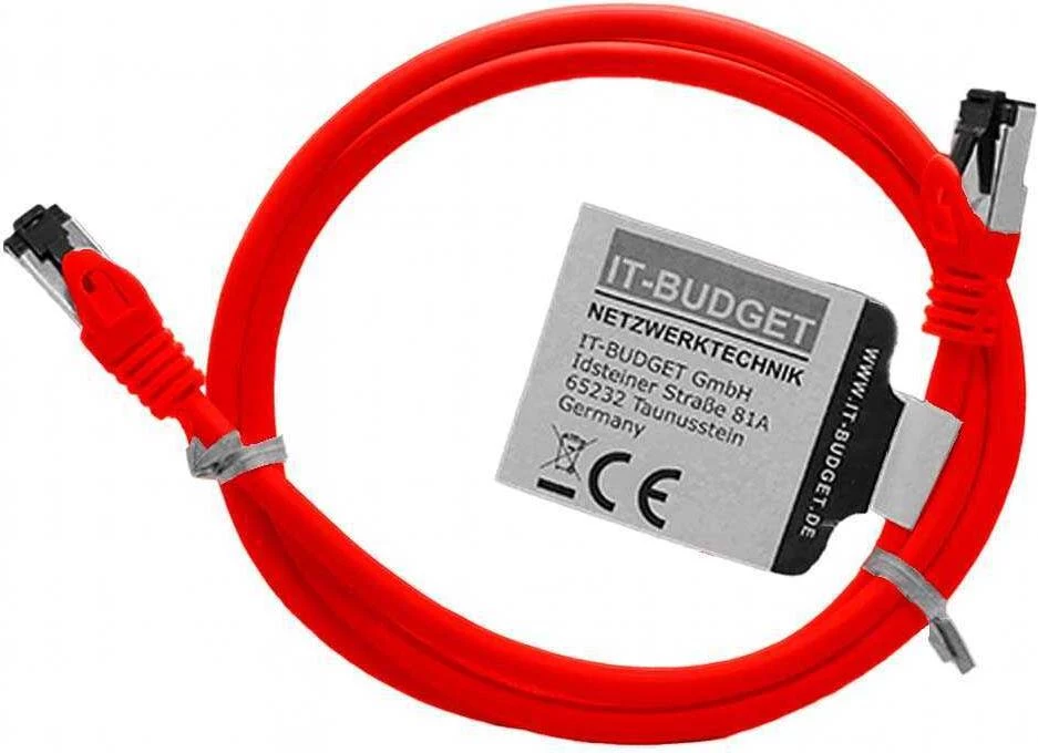 IT-BUDGET Vollkupfer Premium Patchkabel - Flex