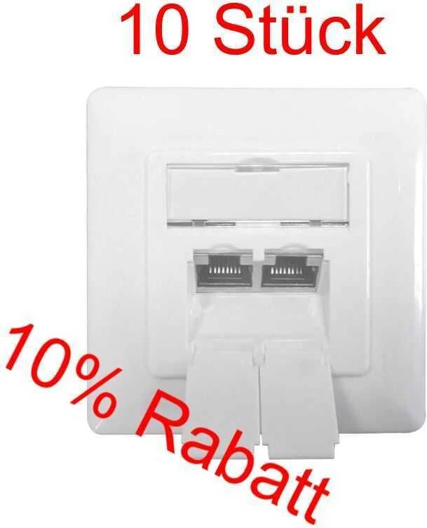 IT-BUDGET SPAR-PACK: 10 x Cat.6A