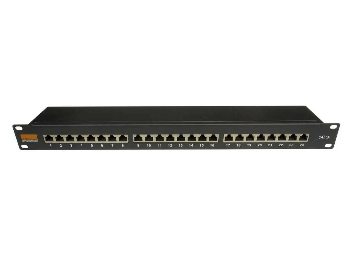 IT-BUDGET 19 inch Cat.6A ekranēts