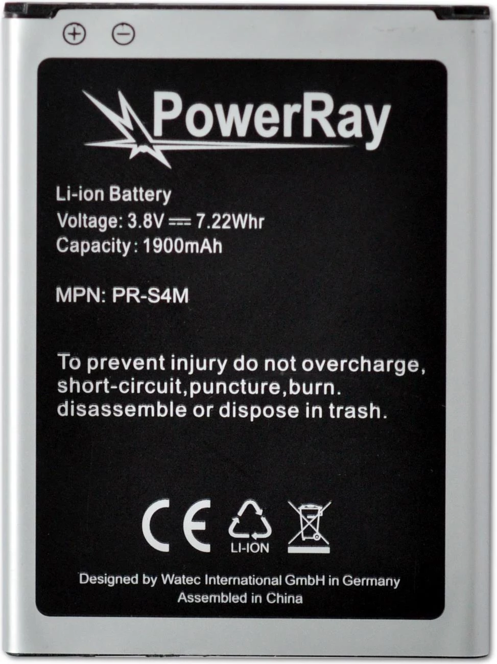 PowerRay akumulators PR-S4M Samsung Galaxy S4