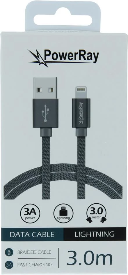 PowerRay USB uz Lightning datu un