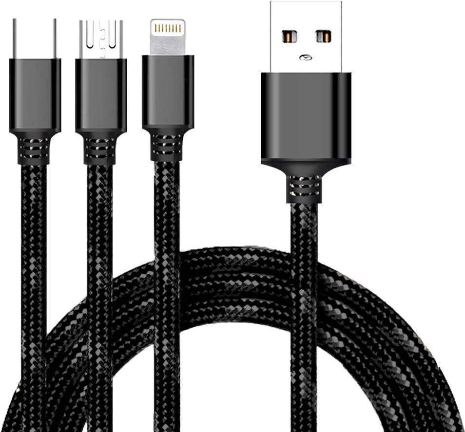 CYOO 3-in-1 USB uzlādes un datu