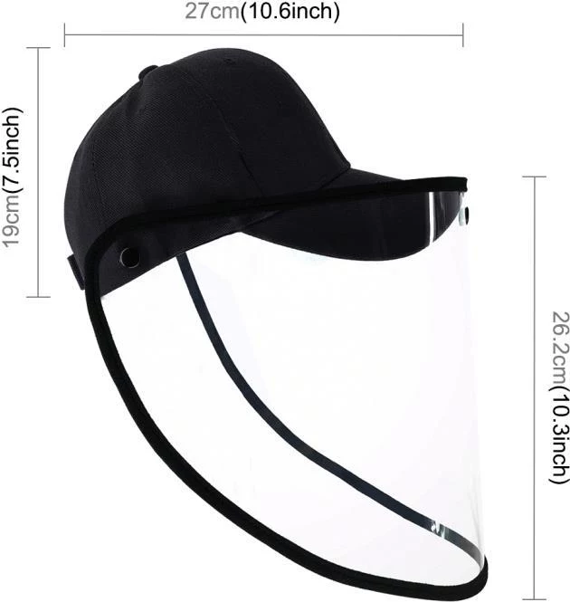 CYOO Anti-Spitting Protective Baseball Cap ar