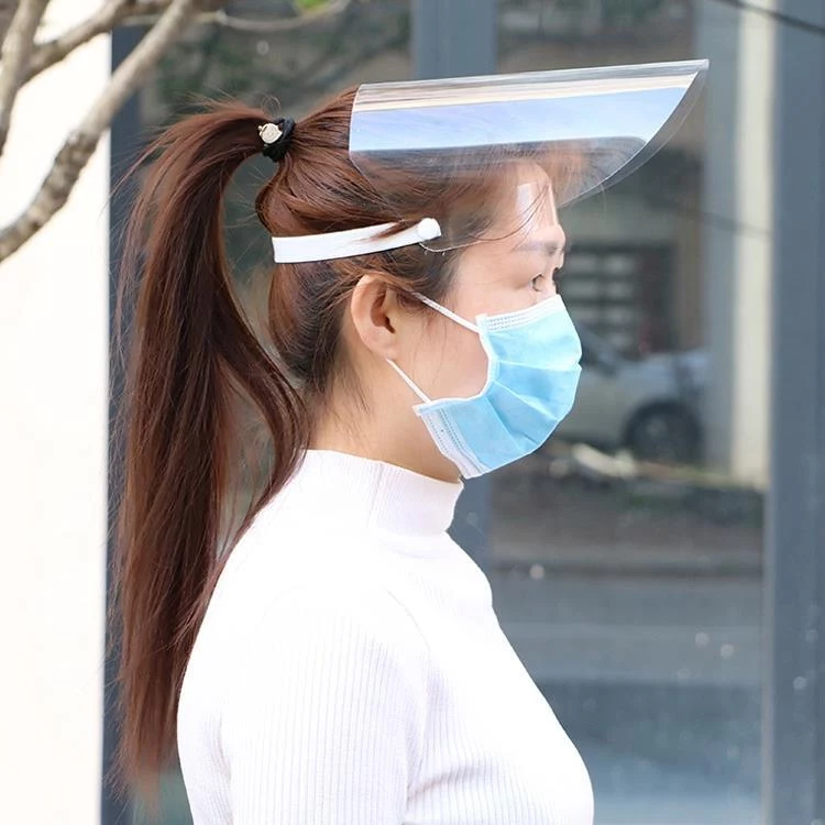 CYOO Anti-Spit Fog caurspīdīga sejas maska