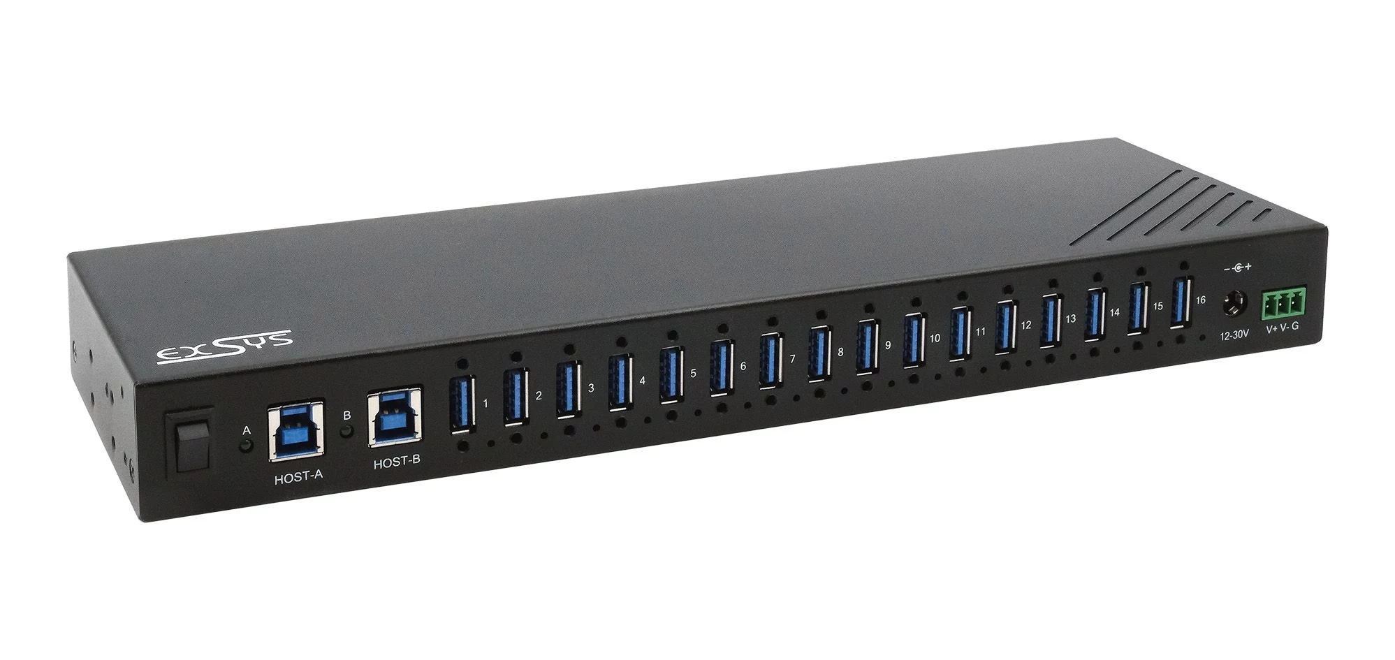 EXSYS EX-11236HMS 16 portu USB 3