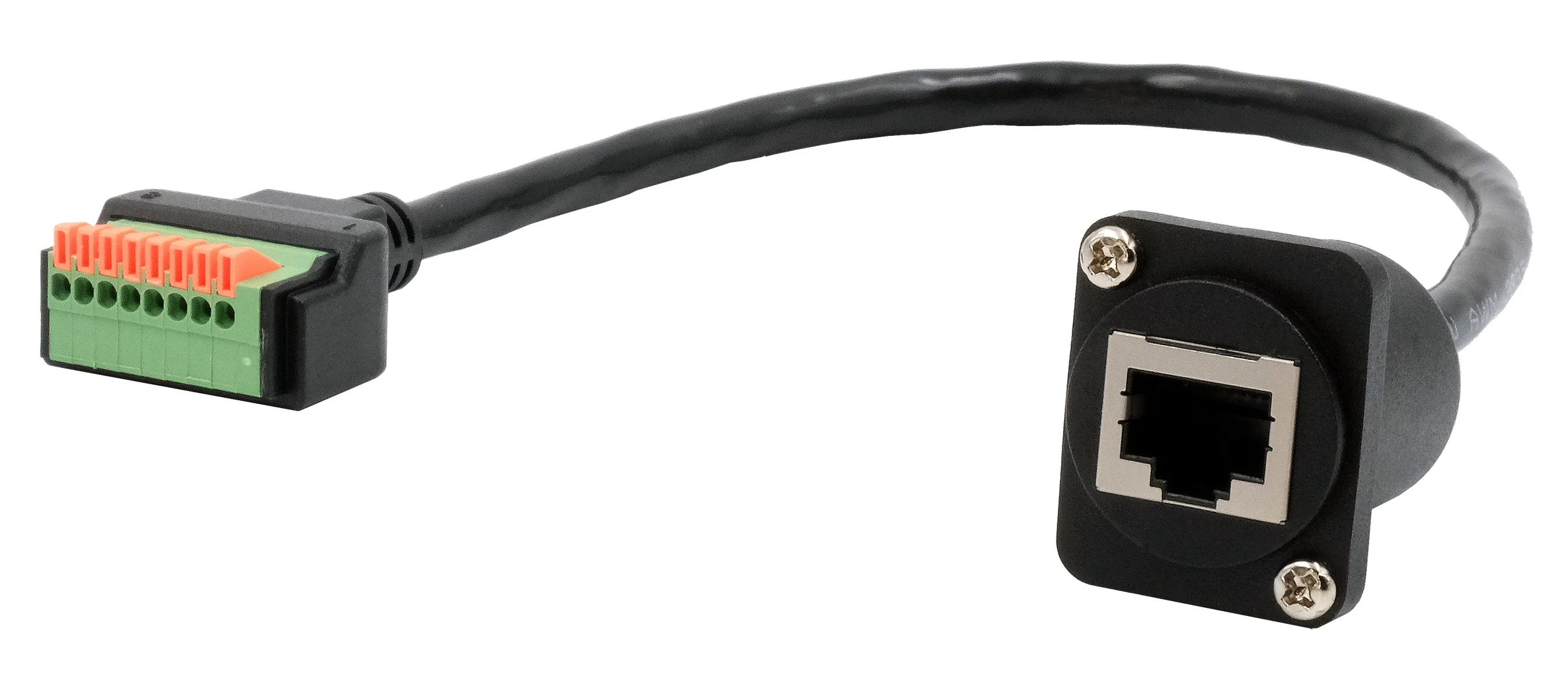 EXSYS EX-49161 D-tipa RJ45 sieviešu uz