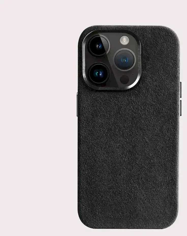 Cyoo Alcantara apvalks iPhone 15 Pro
