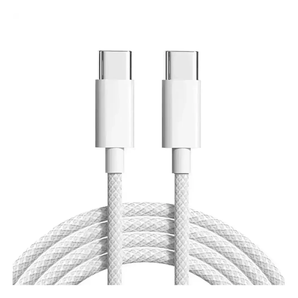Cyoo kokvilnas auduma USB-C uz USB-C