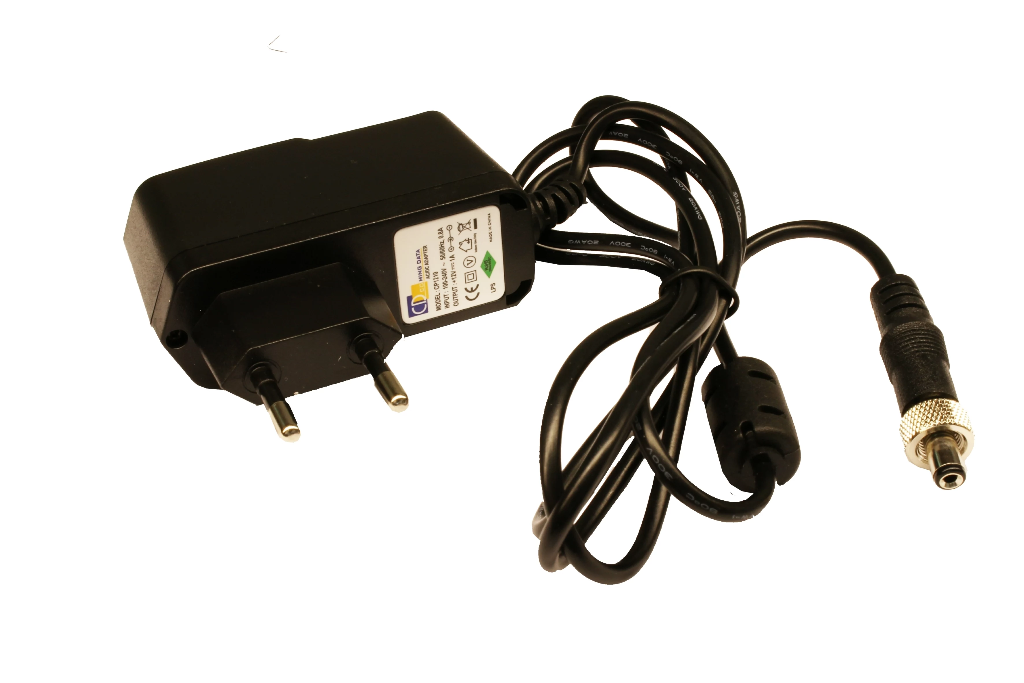 EXSYS 12V/1A AC/DC barošanas adapteris ar