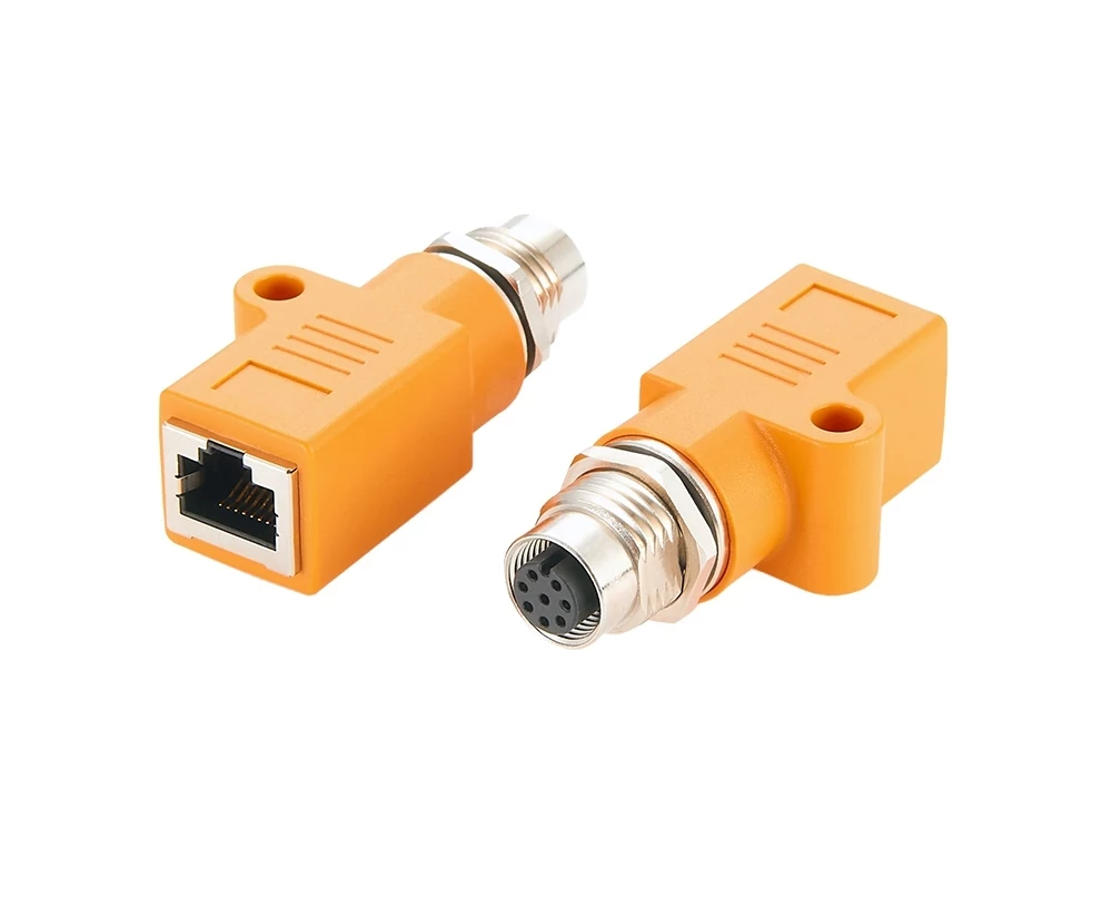 EXSYS EX-49501 industriālais M12 A-kodēts 8-pinu
