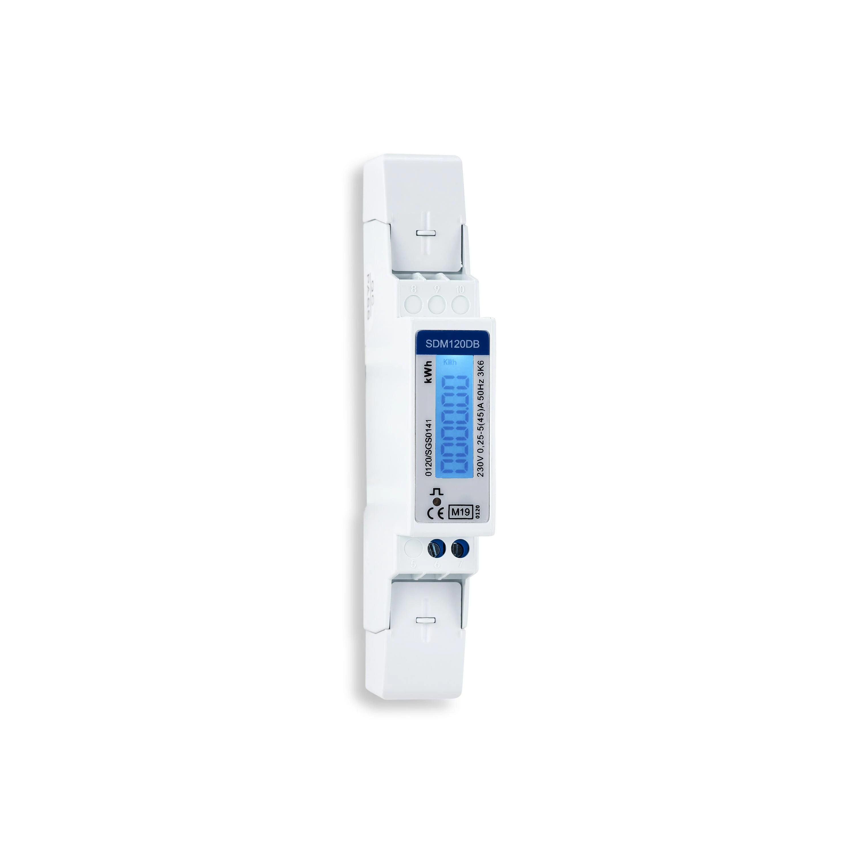 EASTRON SDM120DB vienfāzes elektroenerģijas skaitītājs, 45A