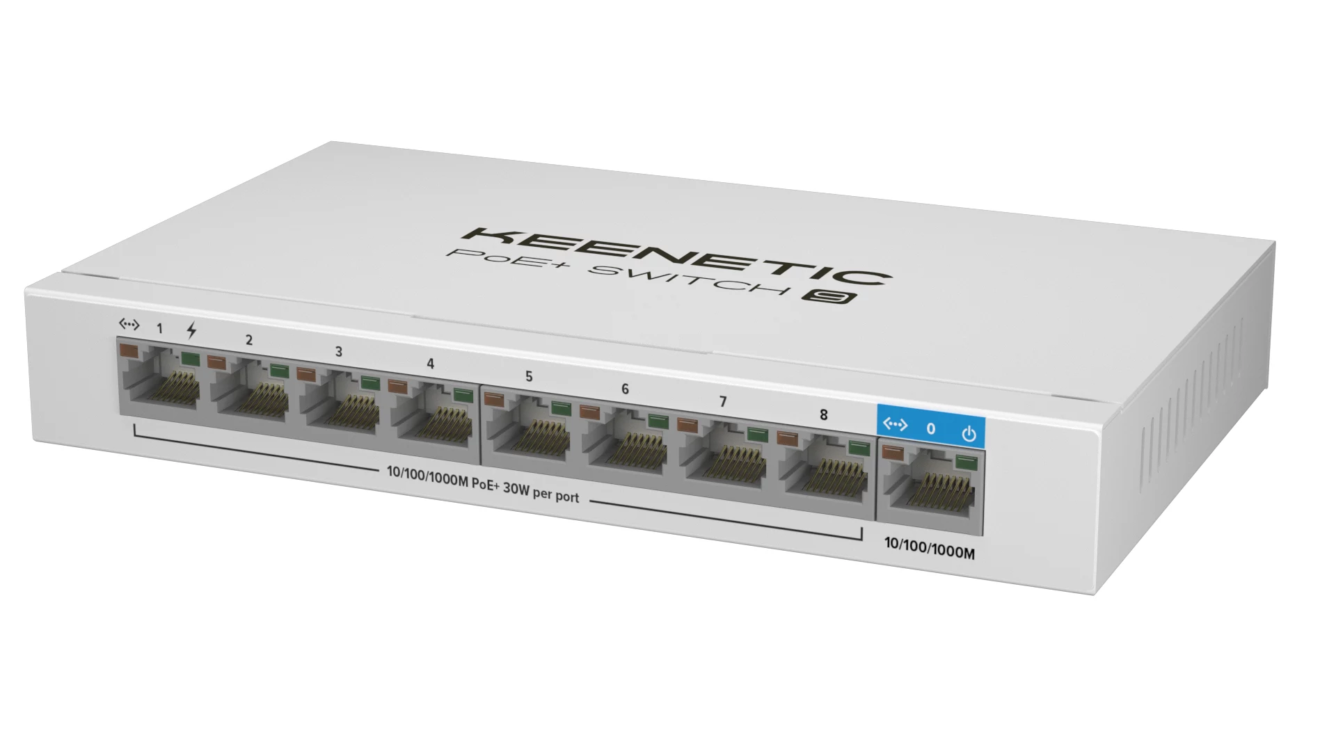 Keenetic Switch 9 PoE+ 9 portu