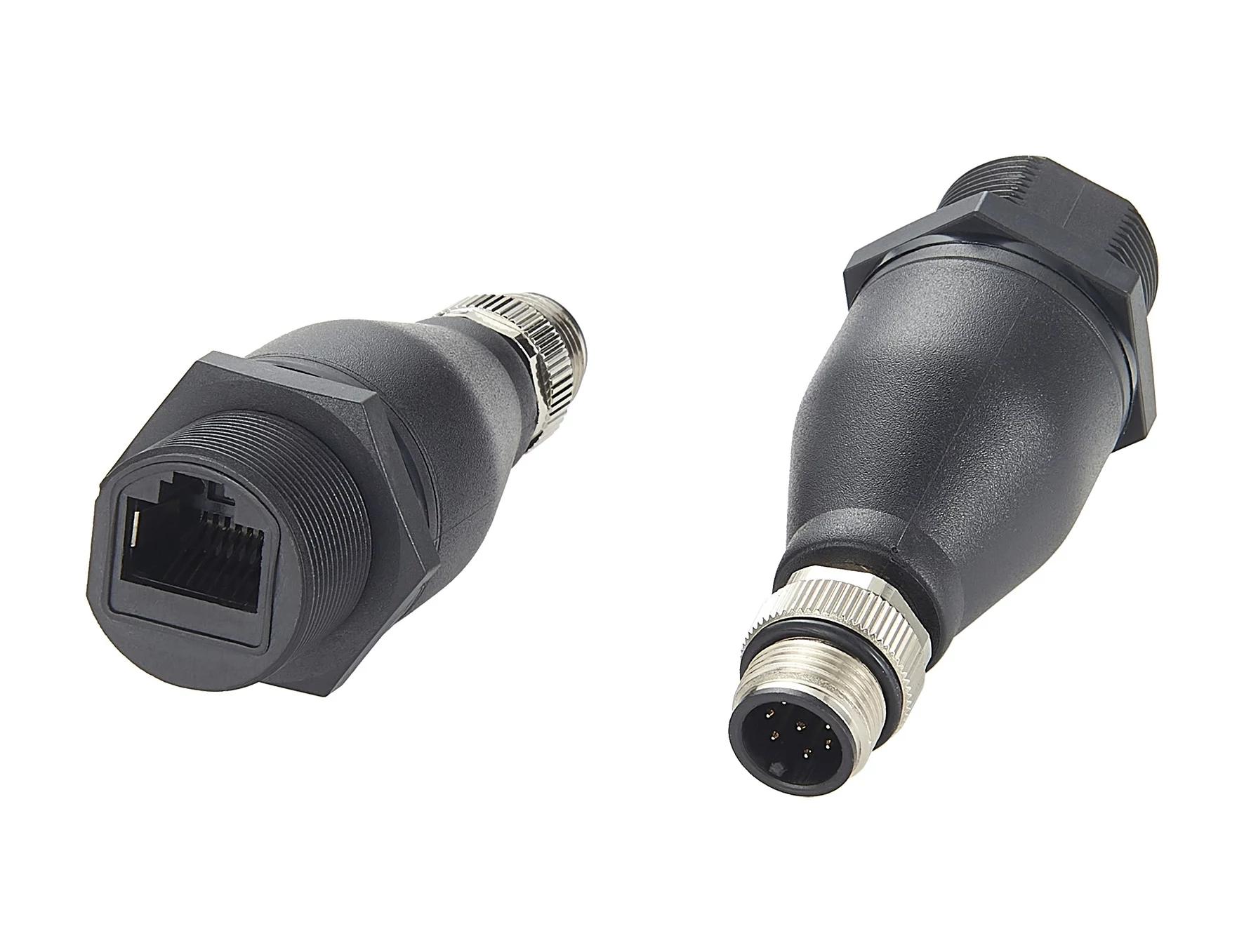 EXSYS EX-49504 M12 A-Code 8-Pin vīriešu