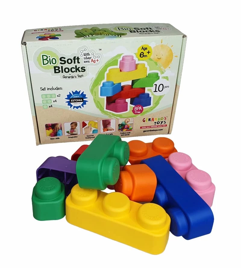 Gerardo`s Toys GT3108 mīksto klucīšu komplekts