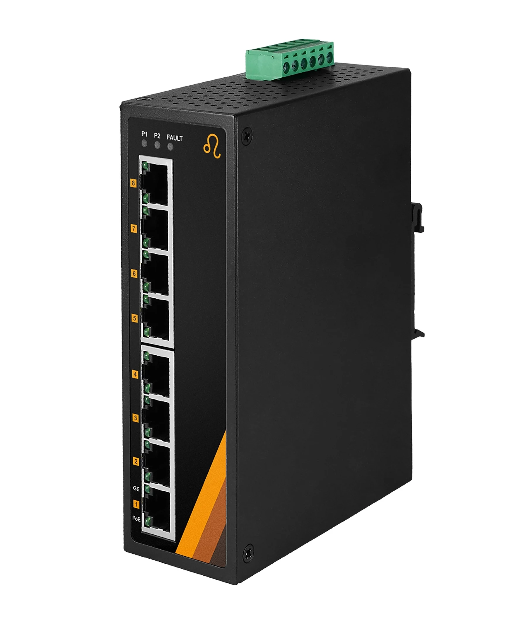 EXSYS EX-6226POE Industriālais 8 portu Gigabit
