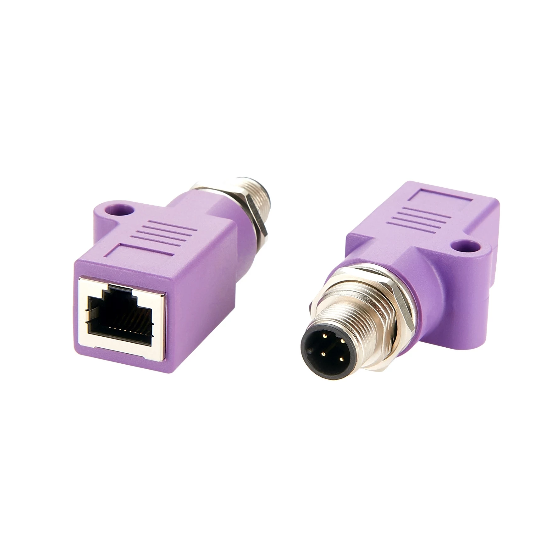 EXSYS EX-49520 M12 D-Code 4-Pin vīriešu