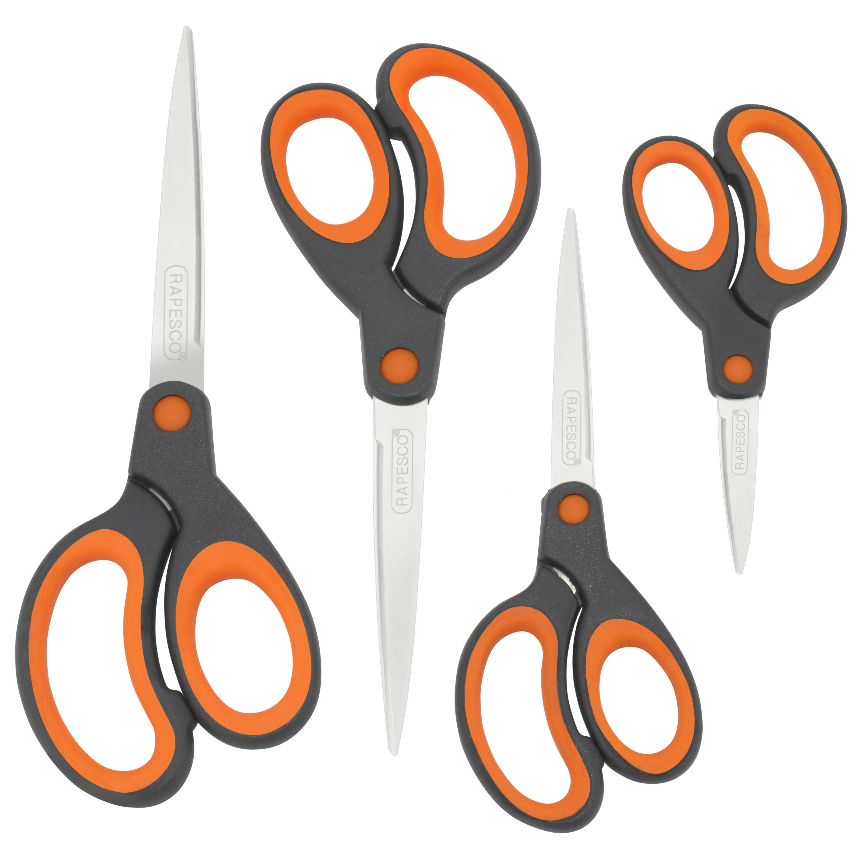 Rapesco Soft Grip šķēru komplekts, 4
