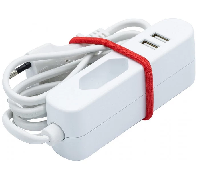 EXERTIS CONNECT pagarinātājs ar 2 USB