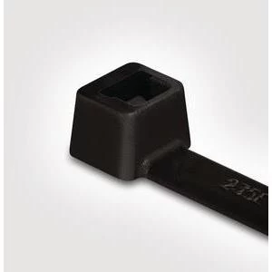 HellermannTyton T30L PA66 BK 100 kabeļu
