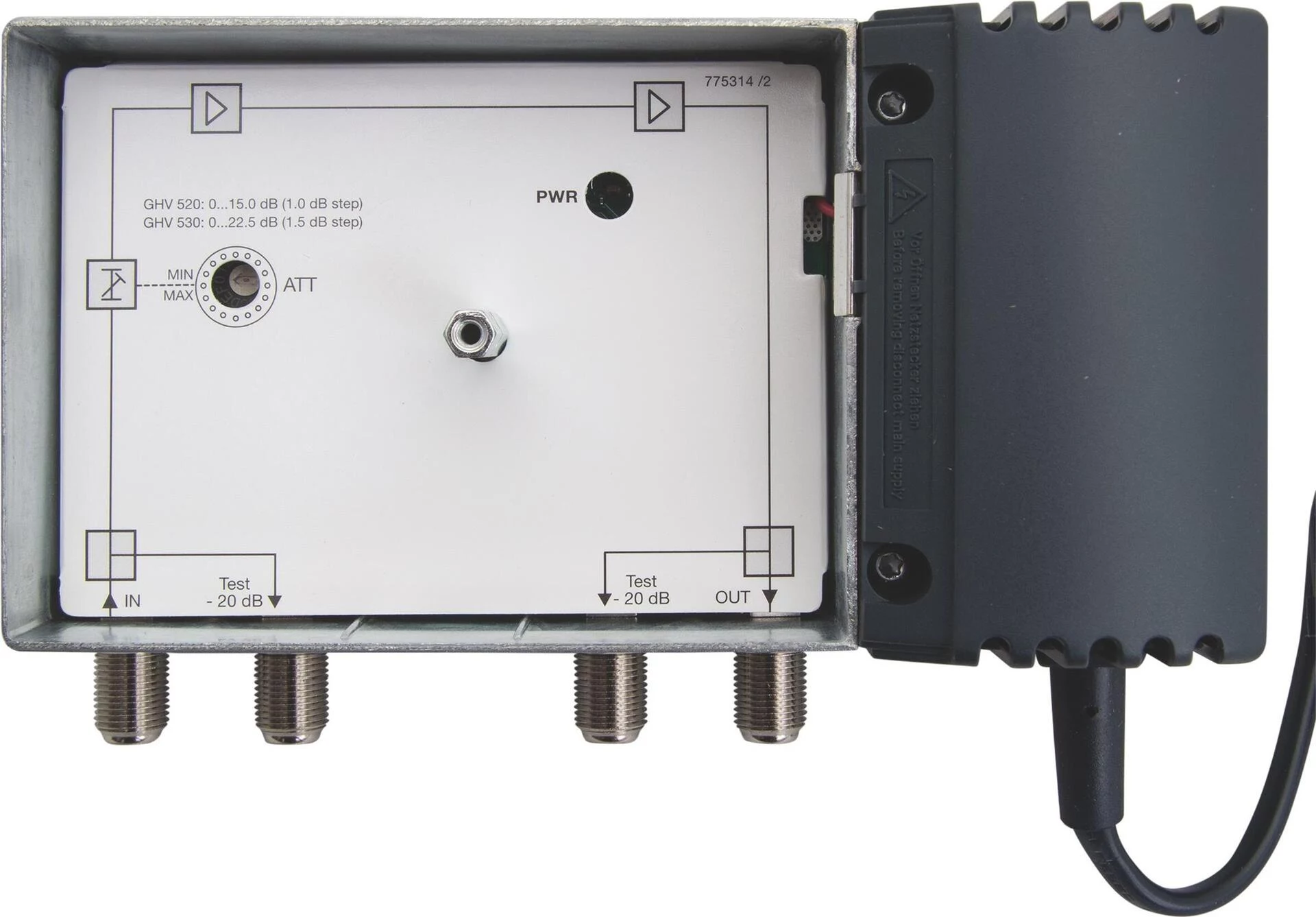 TRIAX GHV 520 BK ēkas ievada