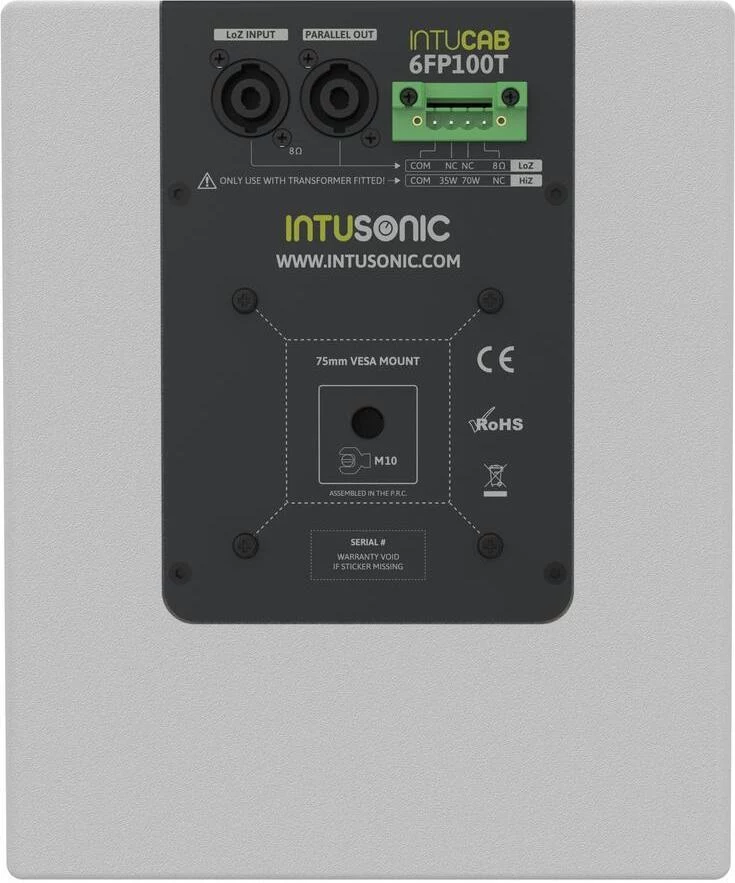 INTUSONIC 6FP100T 6,5 collu 2