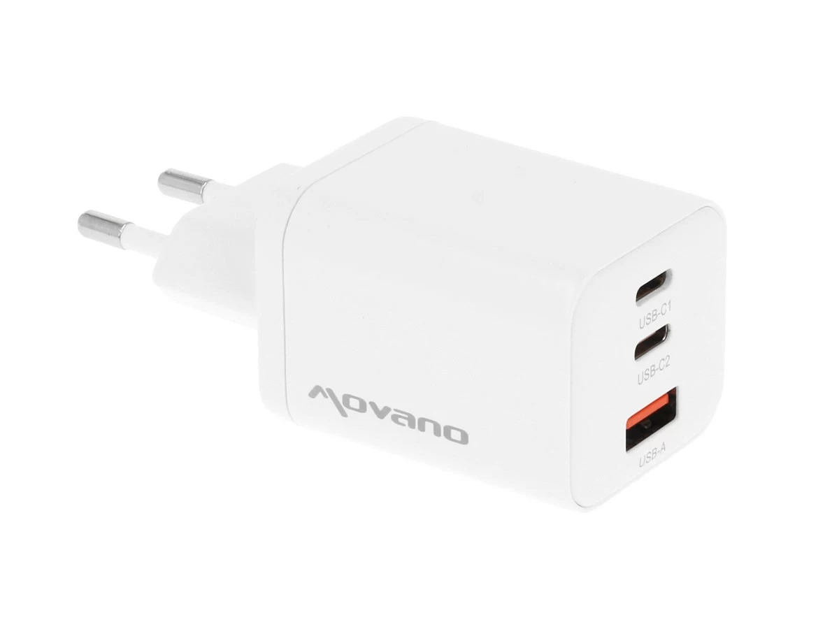 MOVANO GaN 65W 2x USB-C PD