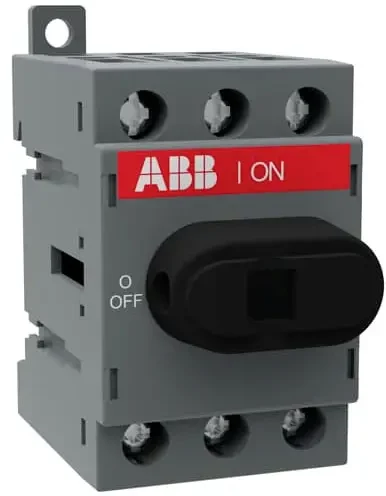 ABB OT40F3 3-polu slodzes pārtraucējslēdzis 40A