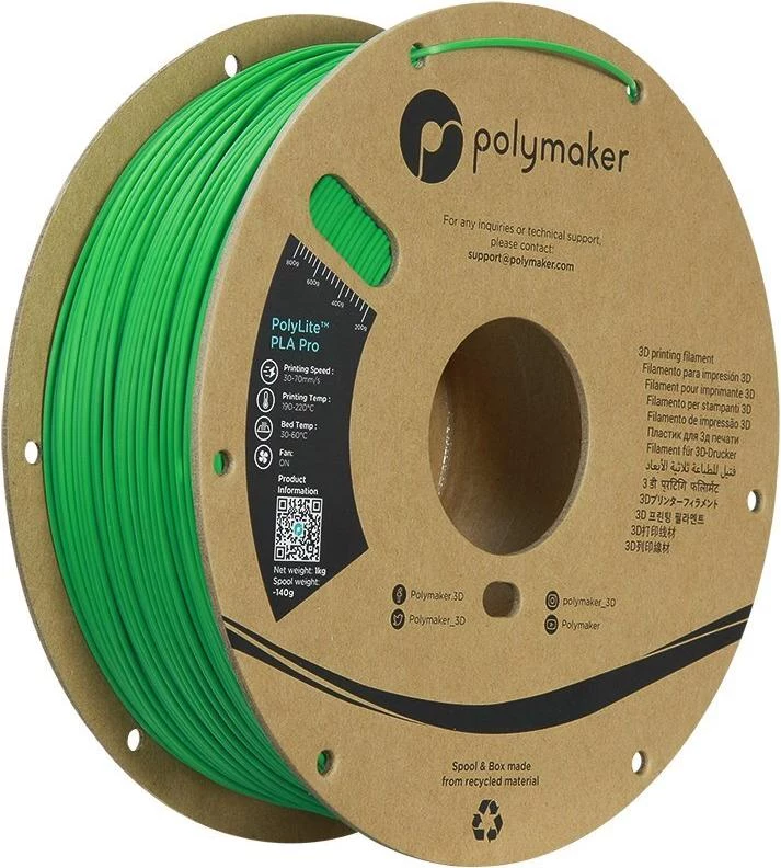 Polymaker PolyLite PLA Pro Filaments 1