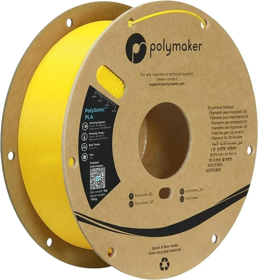 Polymaker PolySonic PLA High-Speed filament 1