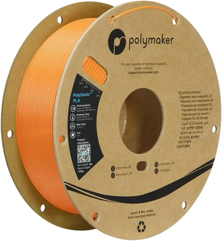 Polymaker PolySonic High-Speed PLA Filament 1