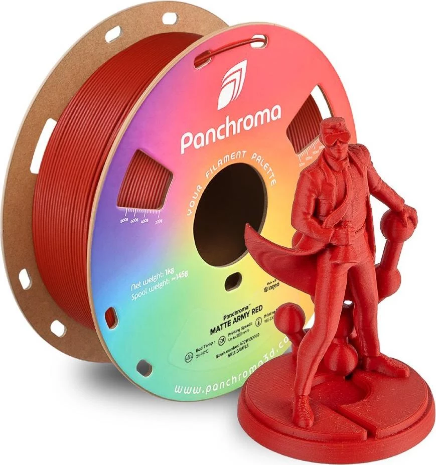 Polymaker Panchroma PLA Matte Armijas Zaļš