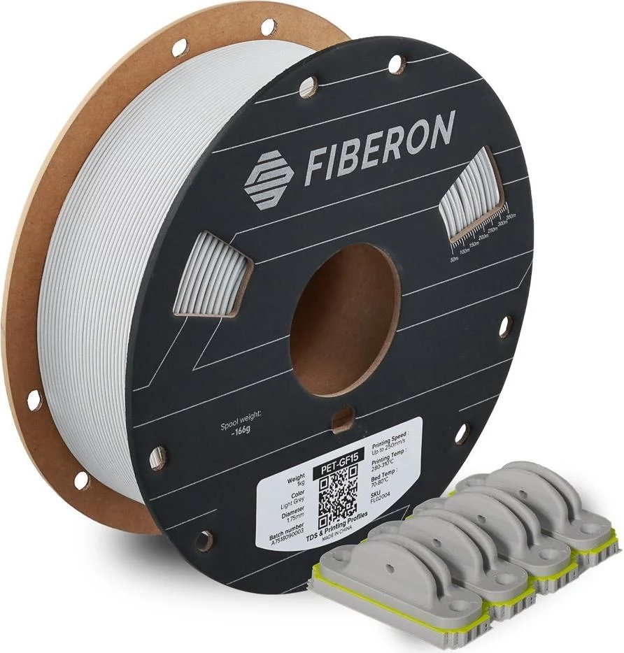 Polymaker Fiberon PET-GF15 1,75mm gaiši