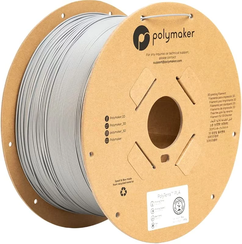 Polymaker PolyTerra PLA Matte Fossil Grey