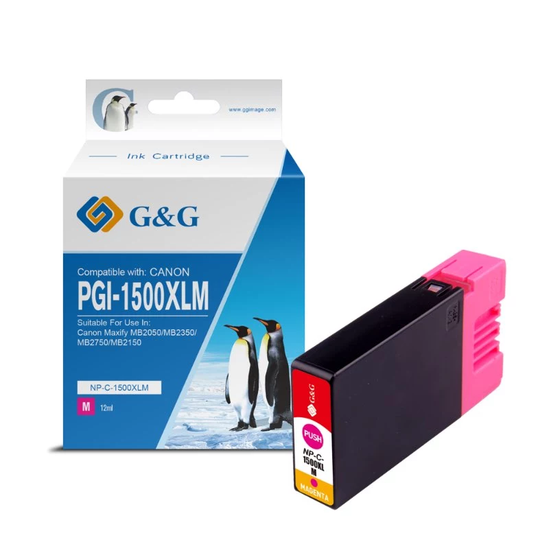 G&G saderīga fuksīna XL tintes kasetne