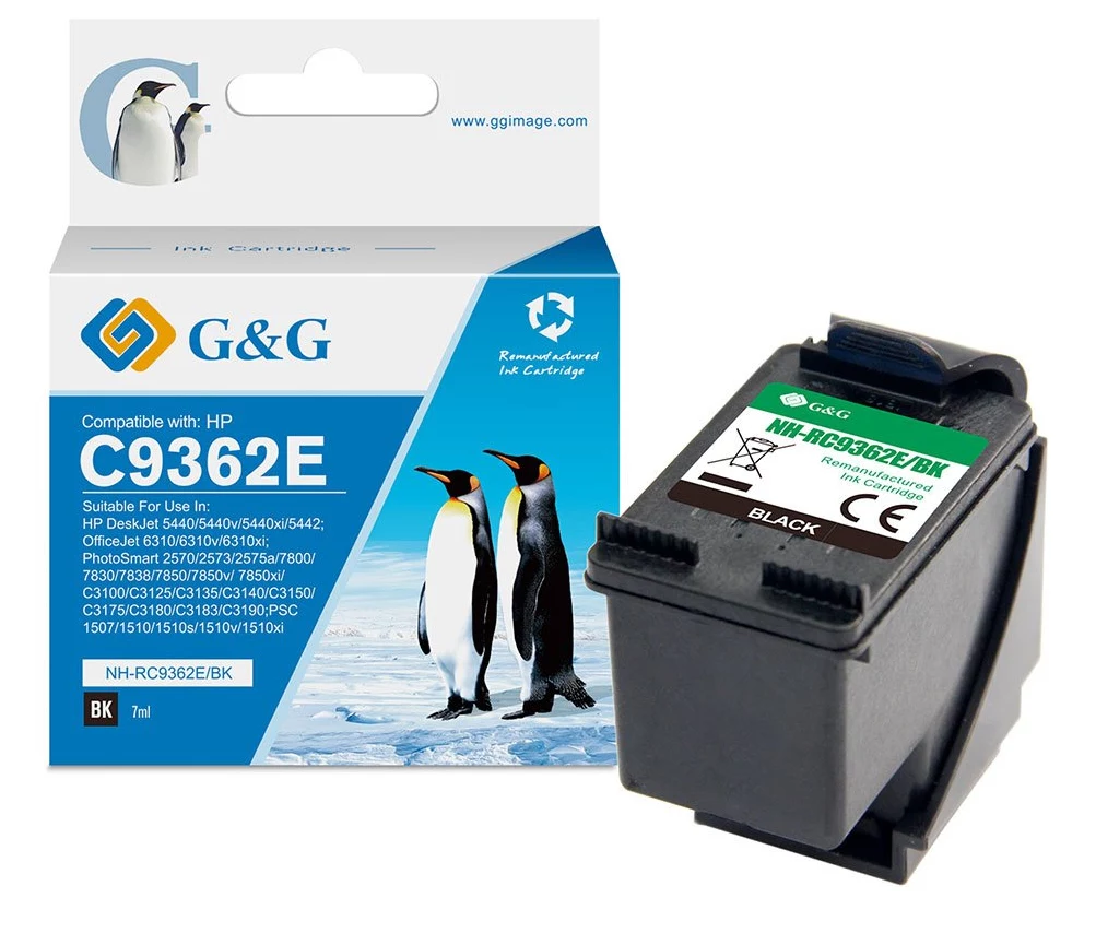 G&G saderīga HP 336 XL melnā