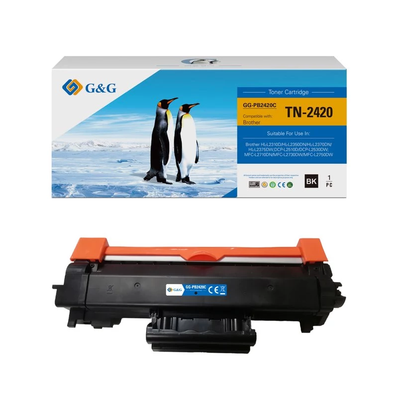 G&G XL Tonera Kārtridžs, Saderīgs ar