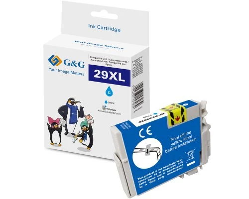 G&G XL zilās tintes kasetne Epson